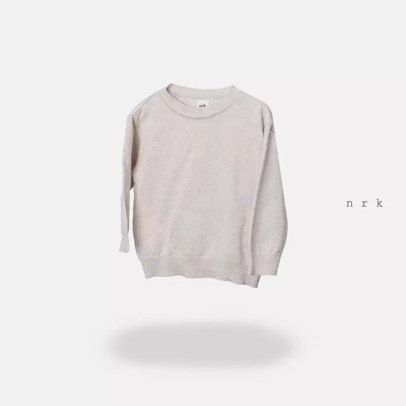 nrk - Korean Children Fashion - #minifashionista - Round Knit Tee - 7