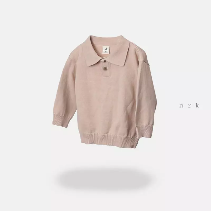 nrk - Korean Children Fashion - #prettylittlegirls - Collar Knit Tee - 7