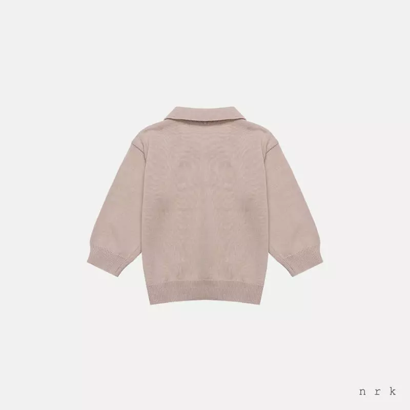 nrk - Korean Children Fashion - #todddlerfashion - Collar Knit Tee - 8