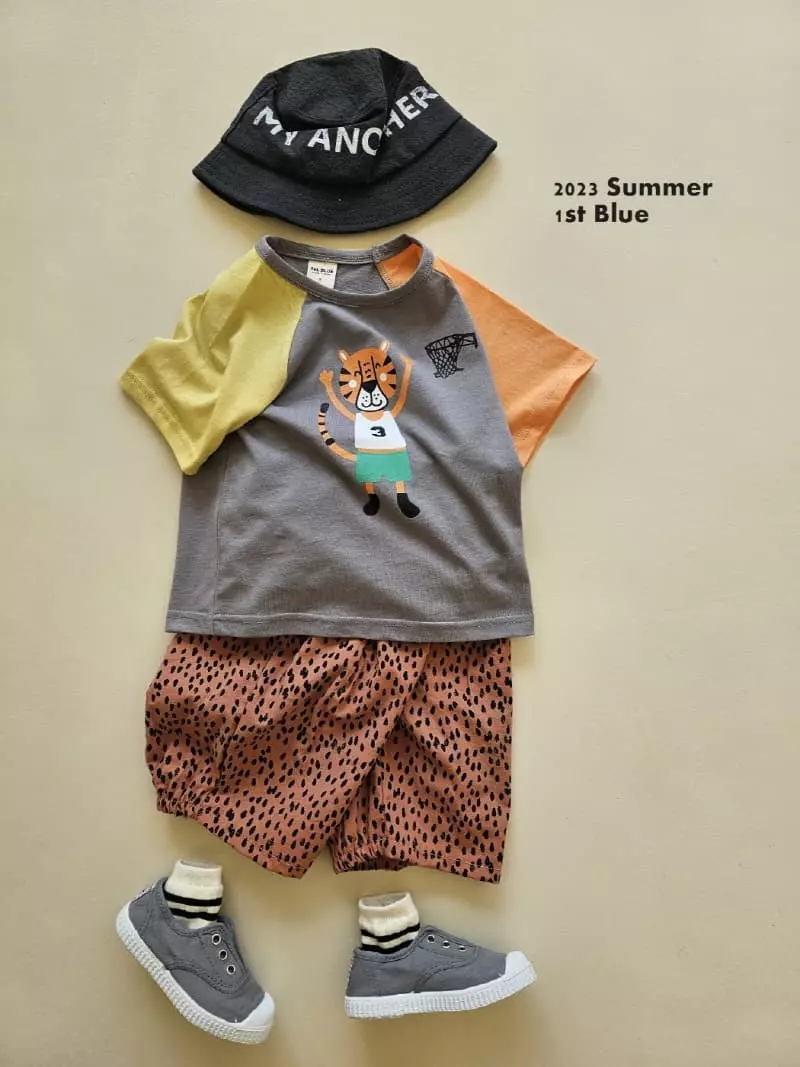 1st Blue - Korean Children Fashion - #childofig - Paint Pants - 11