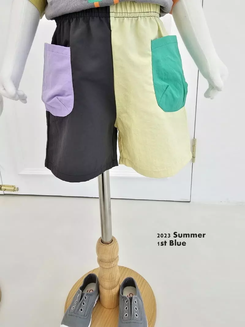 1st Blue - Korean Children Fashion - #childofig - Color Pants - 10