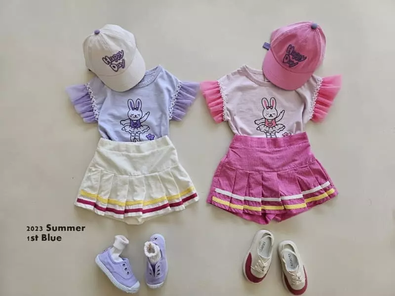 1st Blue - Korean Children Fashion - #designkidswear - Ballet Tee - 10
