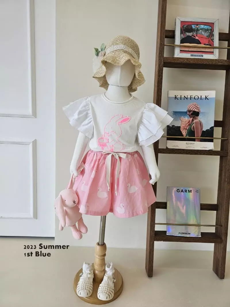 1st Blue - Korean Children Fashion - #fashionkids - Cake Tee - 7