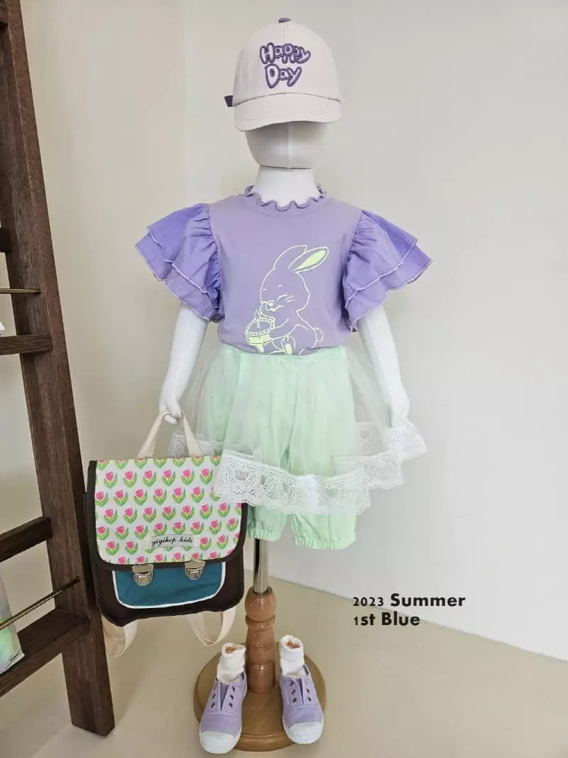 1st Blue - Korean Children Fashion - #kidsstore - Cake Tee - 9