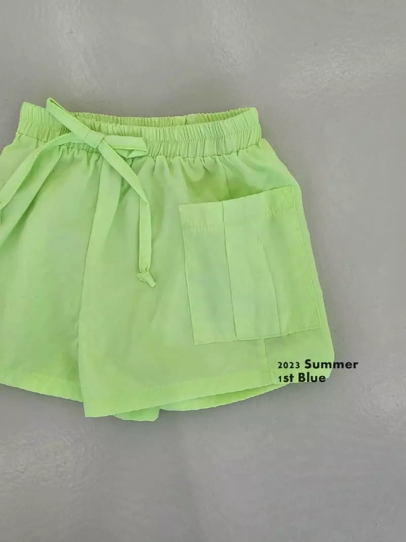 1st Blue - Korean Children Fashion - #kidzfashiontrend - Cargo Shorts - 5