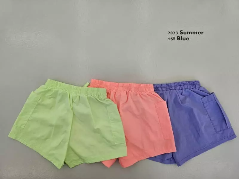 1st Blue - Korean Children Fashion - #littlefashionista - Cargo Shorts - 7