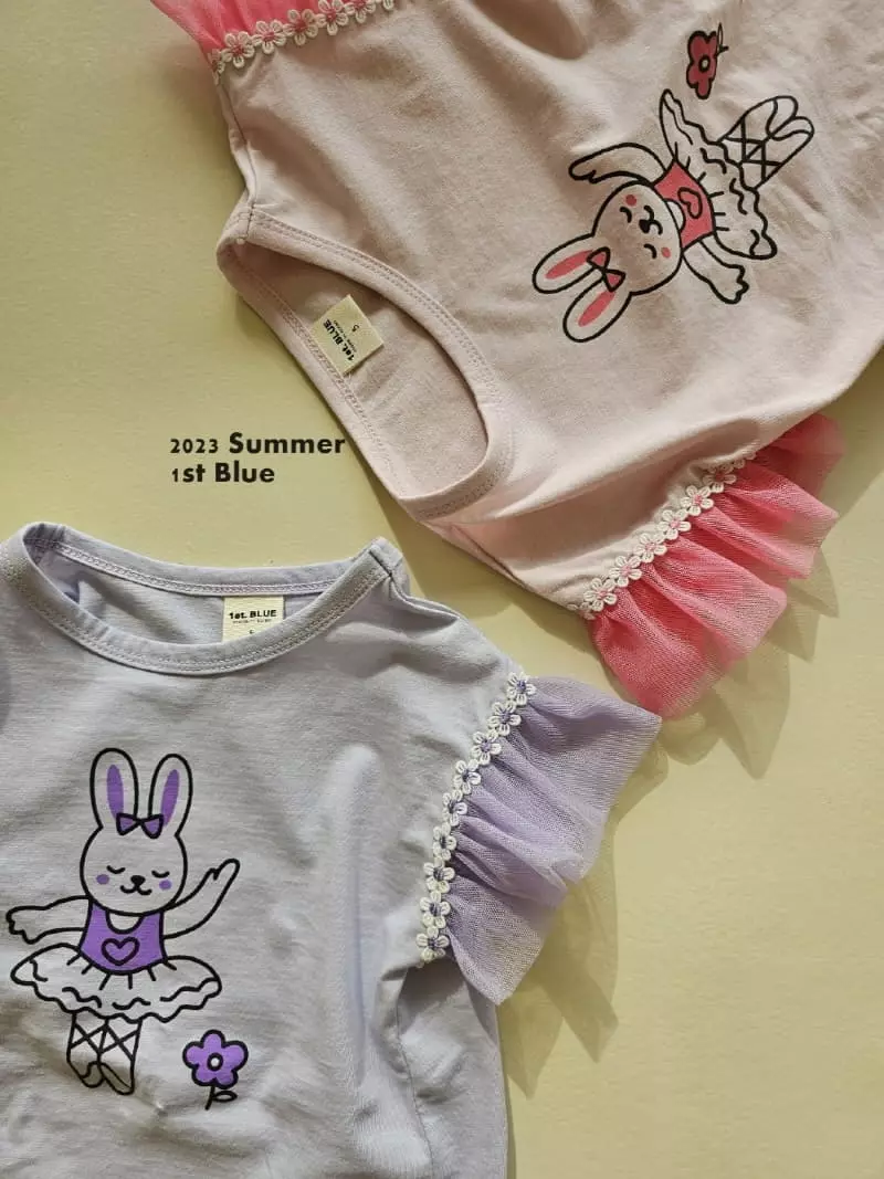 1st Blue - Korean Children Fashion - #magicofchildhood - Ballet Tee - 2