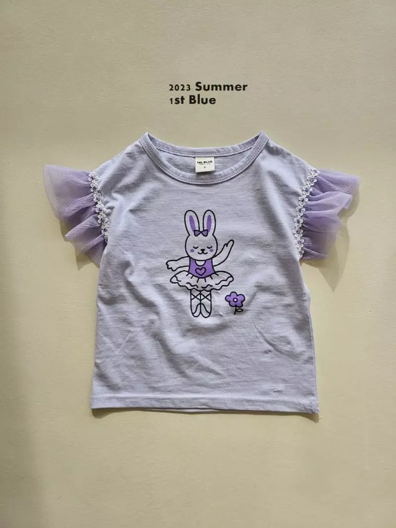 1st Blue - Korean Children Fashion - #minifashionista - Ballet Tee - 4
