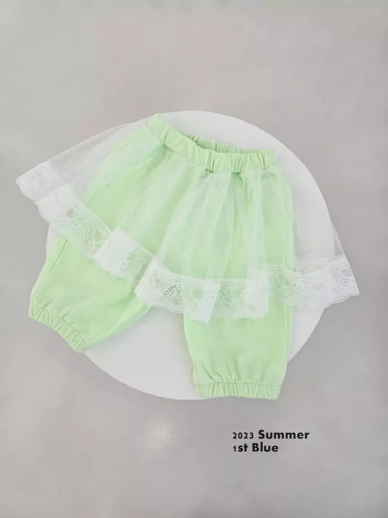 1st Blue - Korean Children Fashion - #prettylittlegirls - Skirt Pants - 9