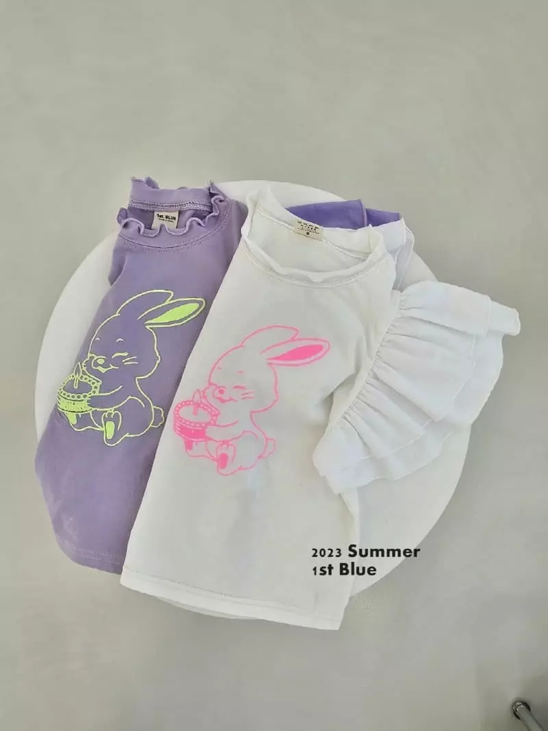 1st Blue - Korean Children Fashion - #stylishchildhood - Cake Tee - 2