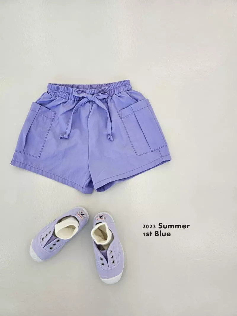 1st Blue - Korean Children Fashion - #toddlerclothing - Cargo Shorts - 12