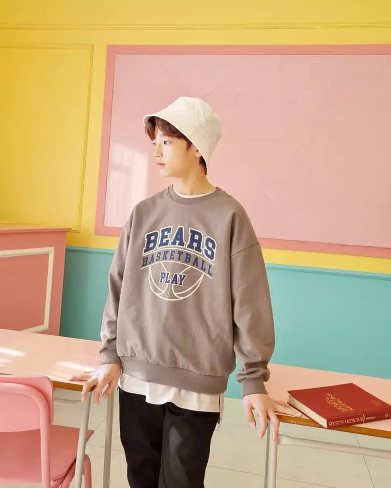 Able - Korean Children Fashion - #Kfashion4kids - Basket Sweatshirt - 9