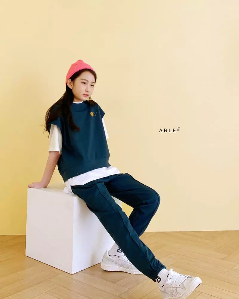 Able - Korean Children Fashion - #Kfashion4kids - Smile Trainning Pants - 6