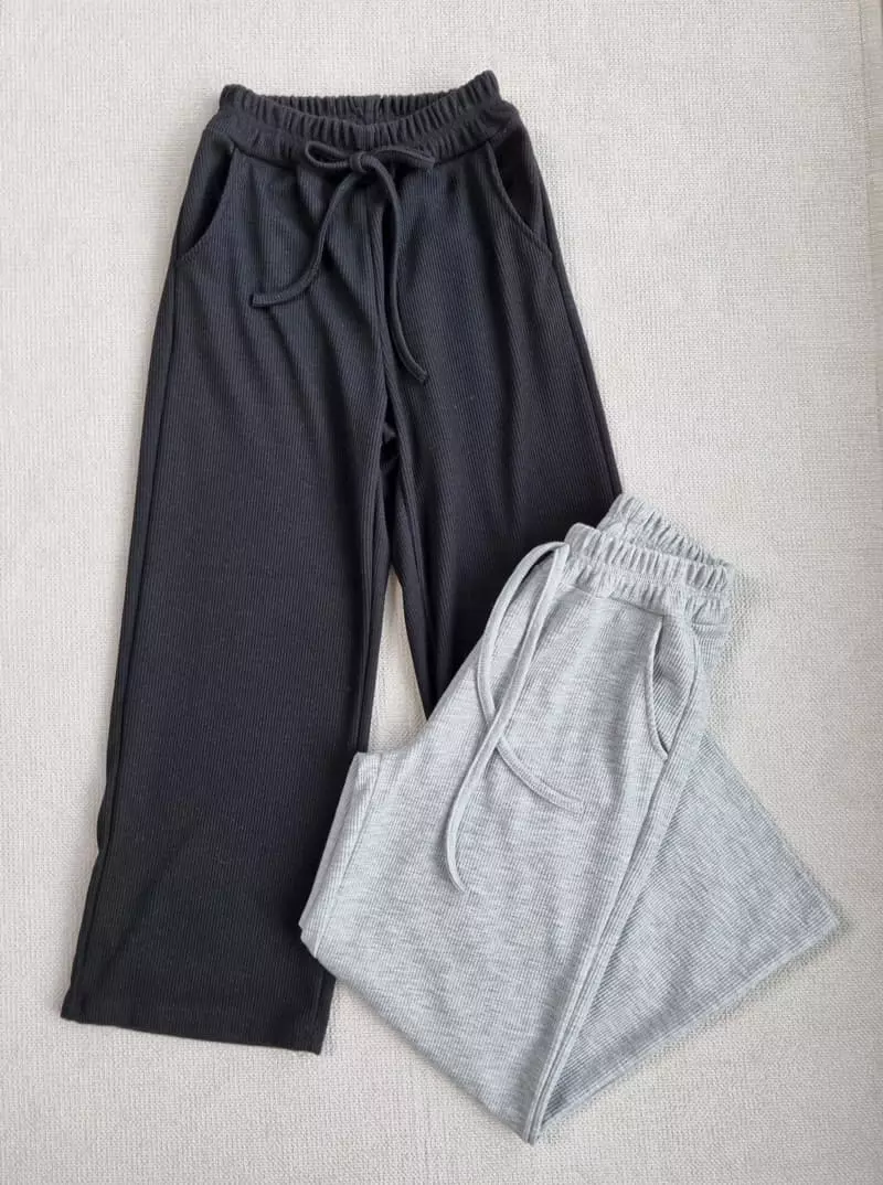 Able - Korean Children Fashion - #Kfashion4kids - Liblr Lip Wide Pants - 5