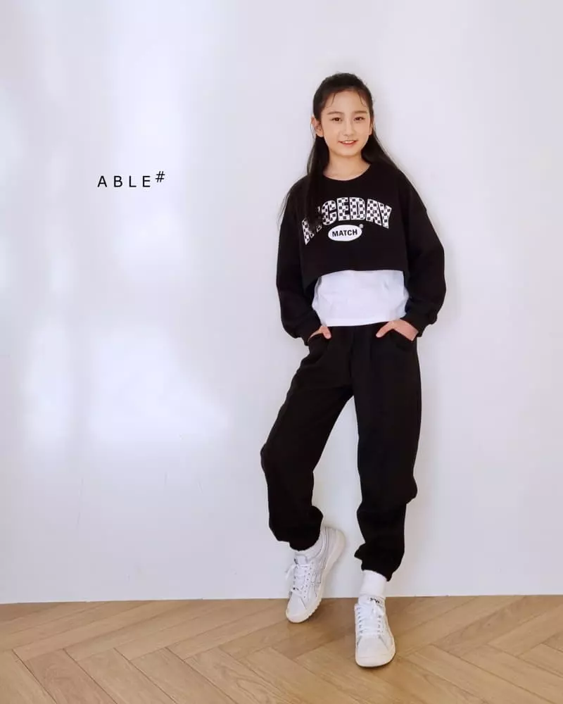 Able - Korean Children Fashion - #childofig - Nice Crop Tee - 8