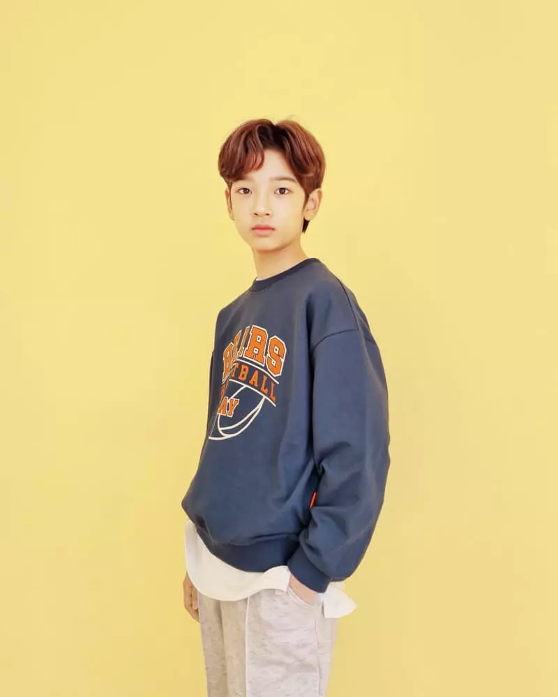 Able - Korean Children Fashion - #childrensboutique - Basket Sweatshirt - 2