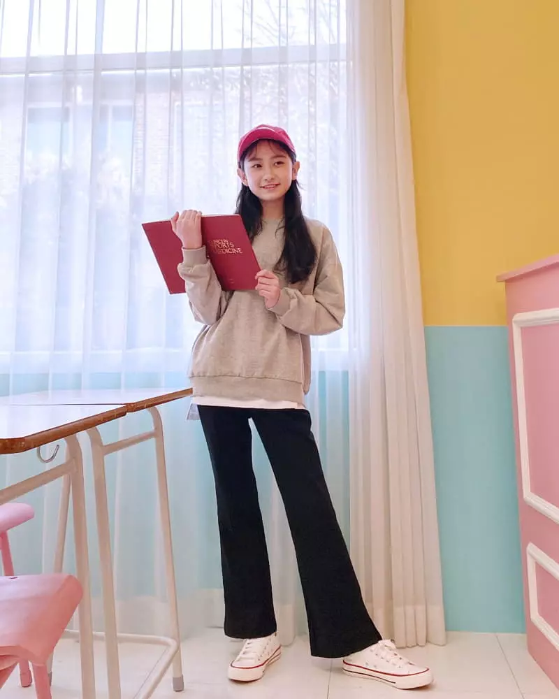 Able - Korean Children Fashion - #designkidswear - Slit Bootscut Pants
