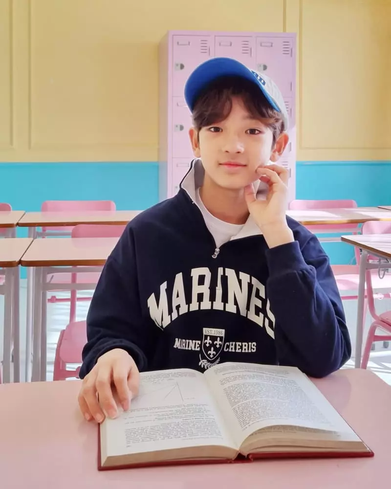 Able - Korean Children Fashion - #discoveringself - Marine Half Zip-up Sweatshirt - 7