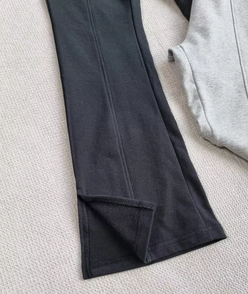 Able - Korean Children Fashion - #fashionkids - Slit Bootscut Pants - 3