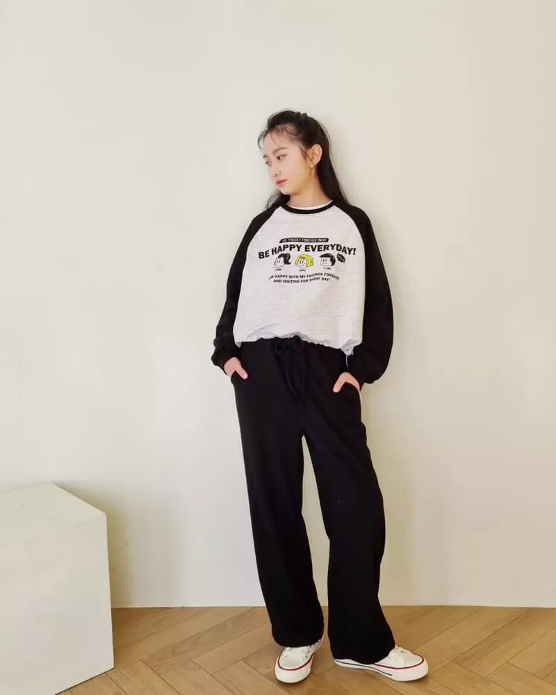 Able - Korean Children Fashion - #kidsshorts - Liblr Lip Wide Pants - 2