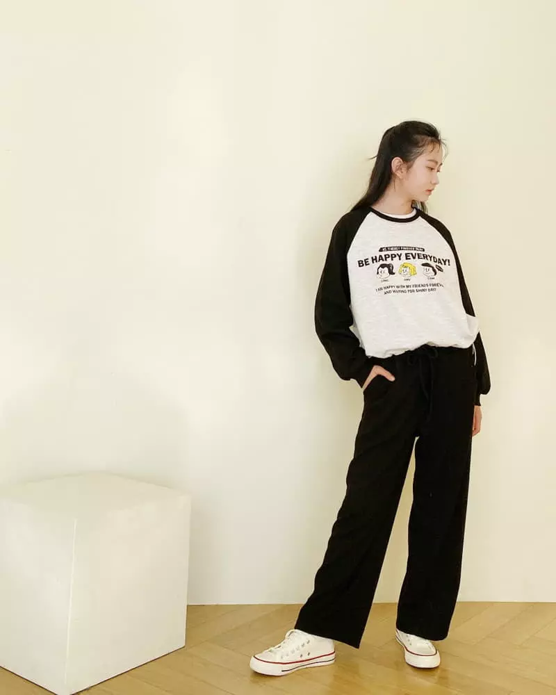Able - Korean Children Fashion - #kidsstore - Liblr Lip Wide Pants - 4