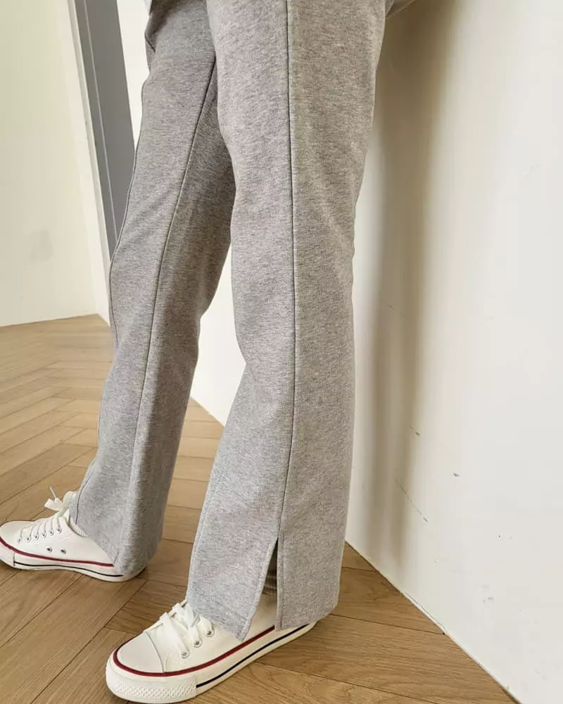 Able - Korean Children Fashion - #magicofchildhood - Slit Bootscut Pants - 9