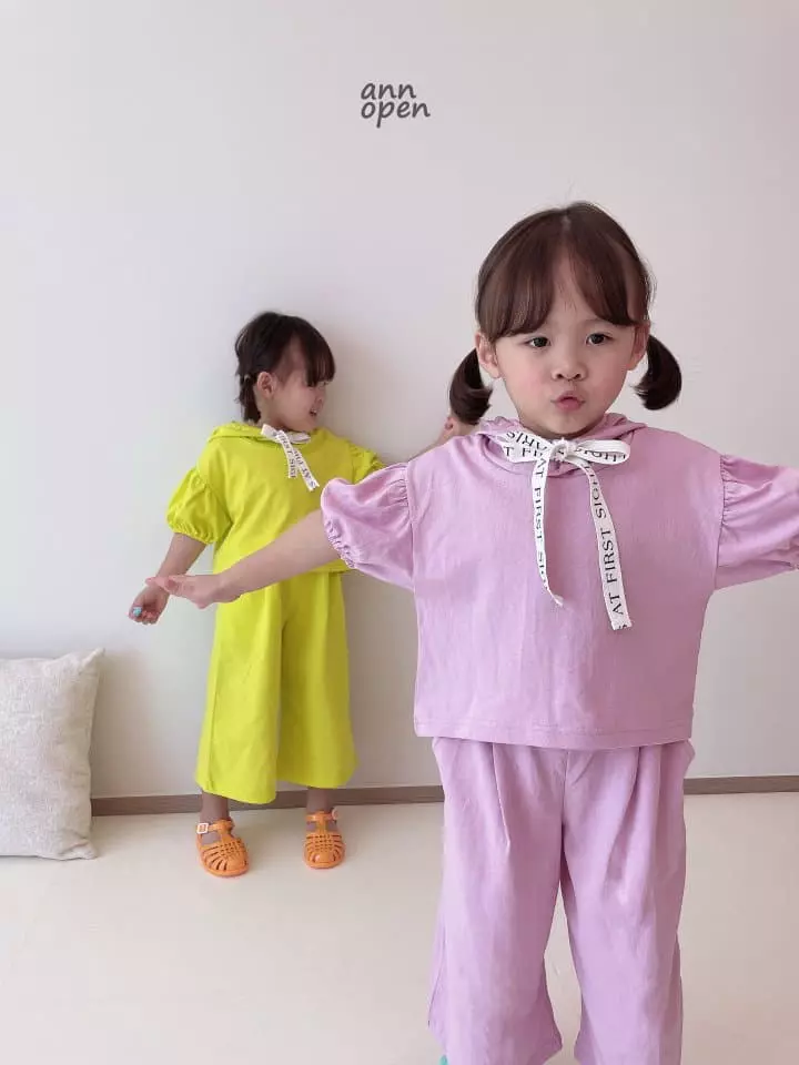 Ann Open - Korean Children Fashion - #designkidswear - Cotton Candy Hoody Tee - 9