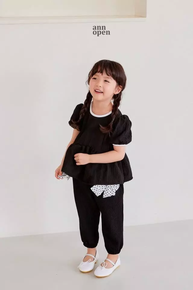 Ann Open - Korean Children Fashion - #kidzfashiontrend - Candy Ribbon Pants - 10