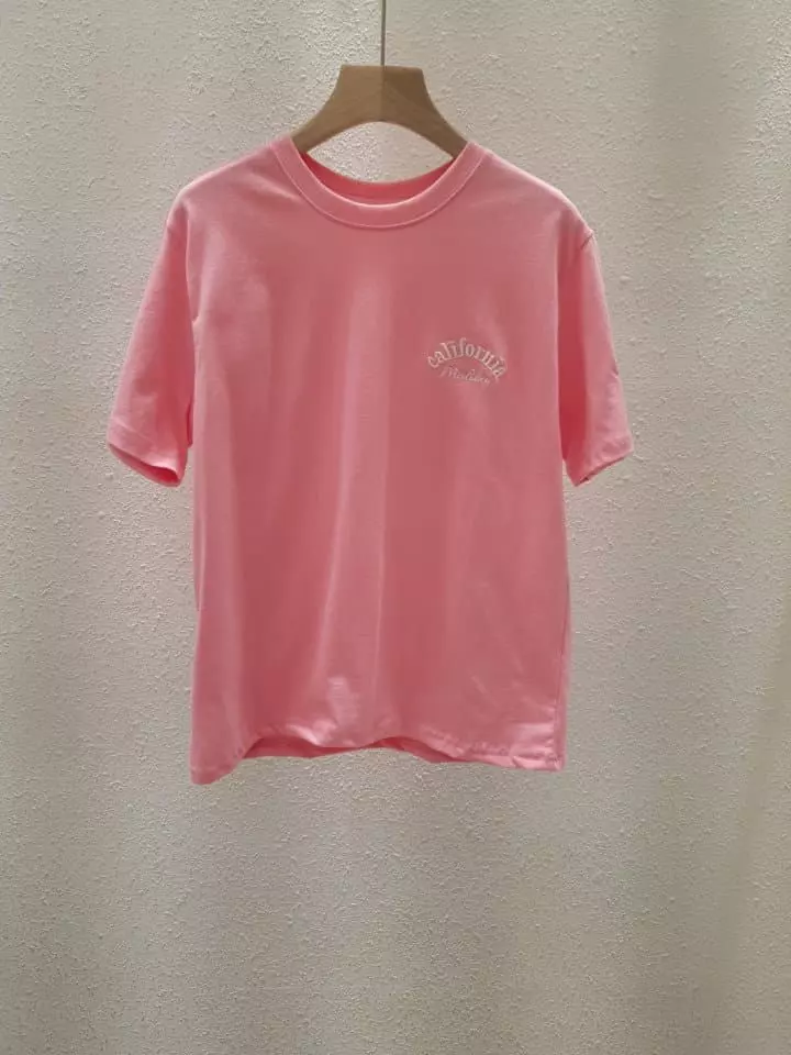 Another Plan - Korean Women Fashion - #momslook - Dreaming Embrodiery Short Sleeves Tee - 7
