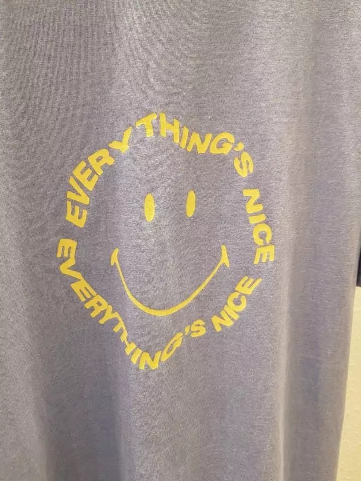 Another Plan - Korean Women Fashion - #momslook - Pigment Smile Paint Tee - 3