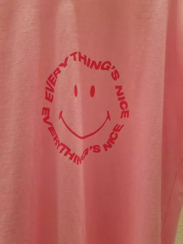 Another Plan - Korean Women Fashion - #momslook - Pigment Smile Paint Tee - 9