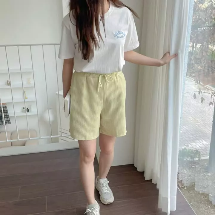 Another Plan - Korean Women Fashion - #restrostyle - Dreaming Embroidery Tee - 3