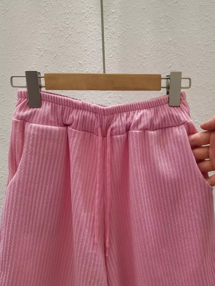 Another Plan - Korean Women Fashion - #shopsmall - Churros Rib Shorts - 3