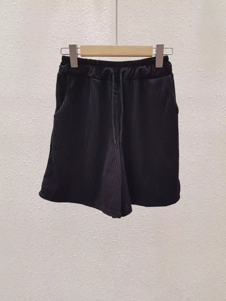 Another Plan - Korean Women Fashion - #womensfashion - Churros Rib Shorts - 7