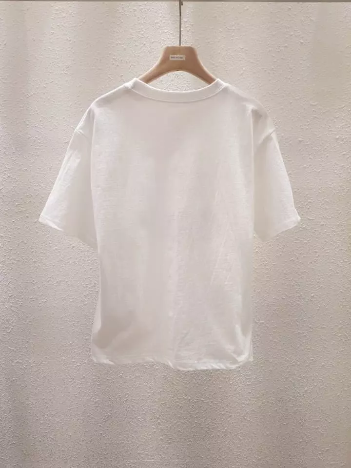 Another Plan - Korean Women Fashion - #womensfashion - Like It Paint Short Sleeves Tee - 5