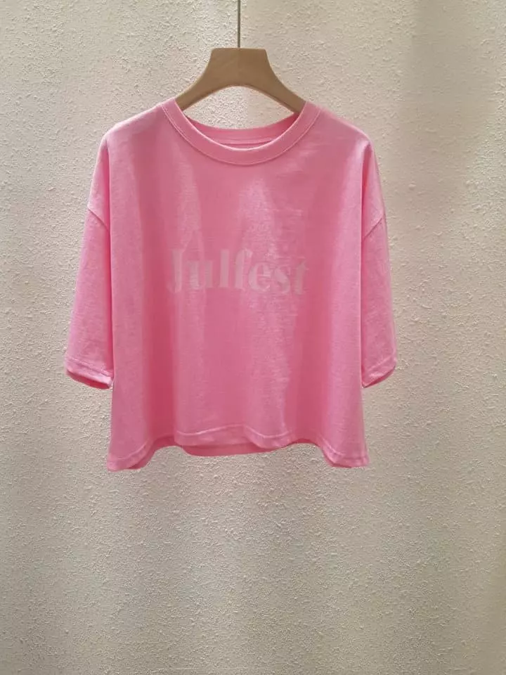 Another Plan - Korean Women Fashion - #womensfashion - Pigment J Paint Tee - 7