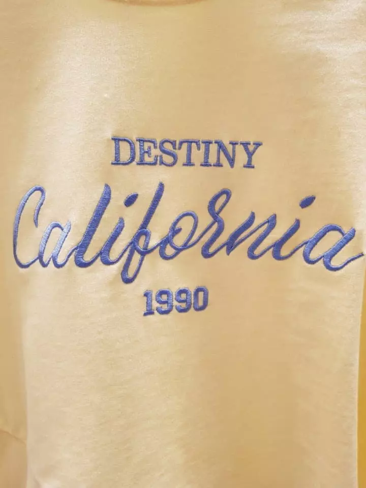 Another Plan - Korean Women Fashion - #womensfashion - Cali Unbalance Short Sleeves Sweatshirt - 9