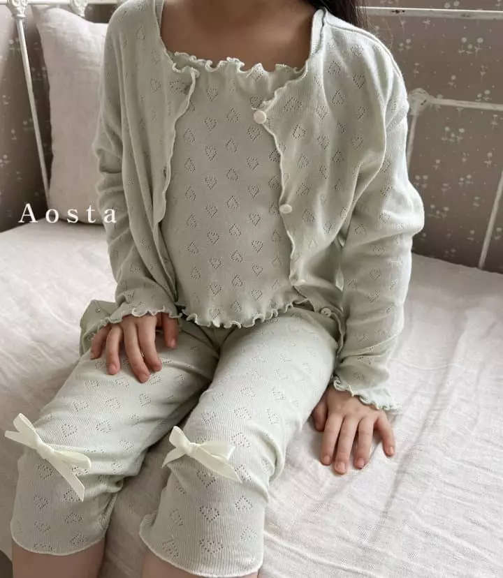 Aosta - Korean Children Fashion - #Kfashion4kids - Camellia Cardigan - 8