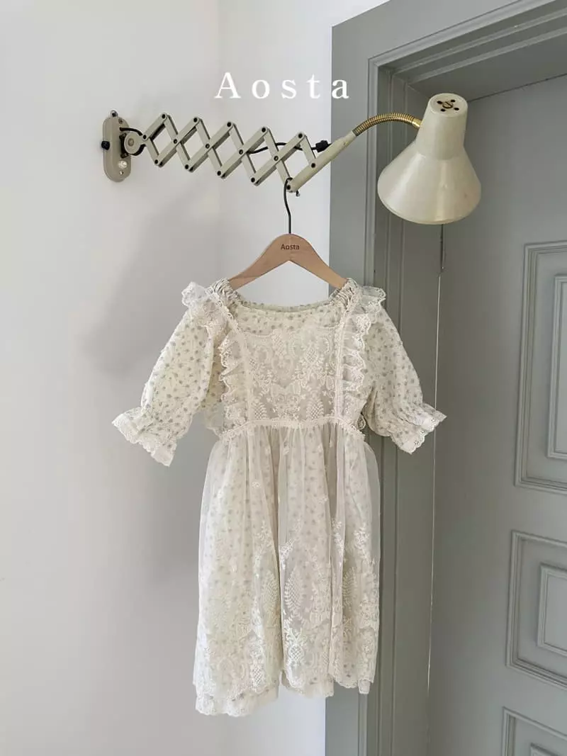 Aosta - Korean Children Fashion - #Kfashion4kids - Grace One-piece - 7