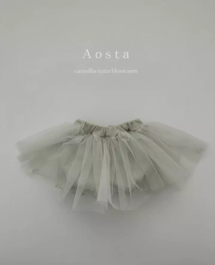 Aosta - Korean Children Fashion - #childofig - Camellia Tutu Bloomer - 4