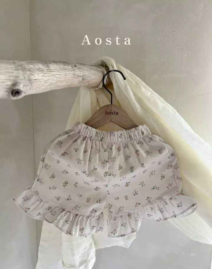 Aosta - Korean Children Fashion - #designkidswear - Jue Jue Frill Shorts - 2