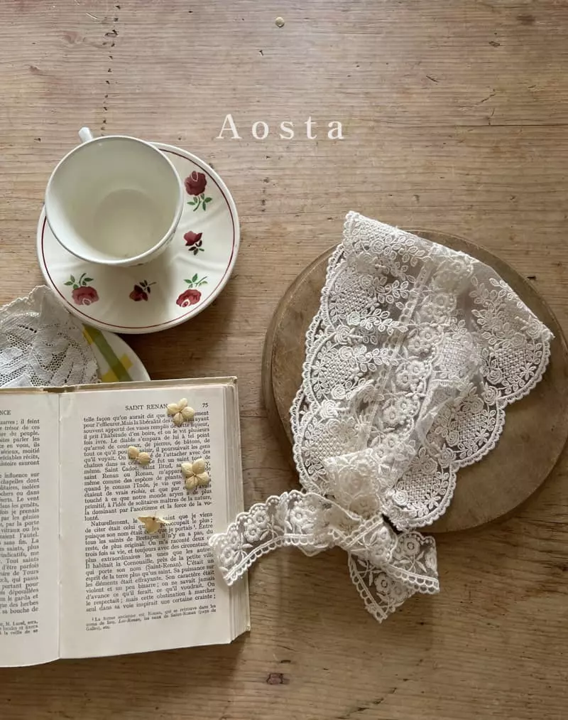 Aosta - Korean Children Fashion - #designkidswear - Lace Hairband - 11