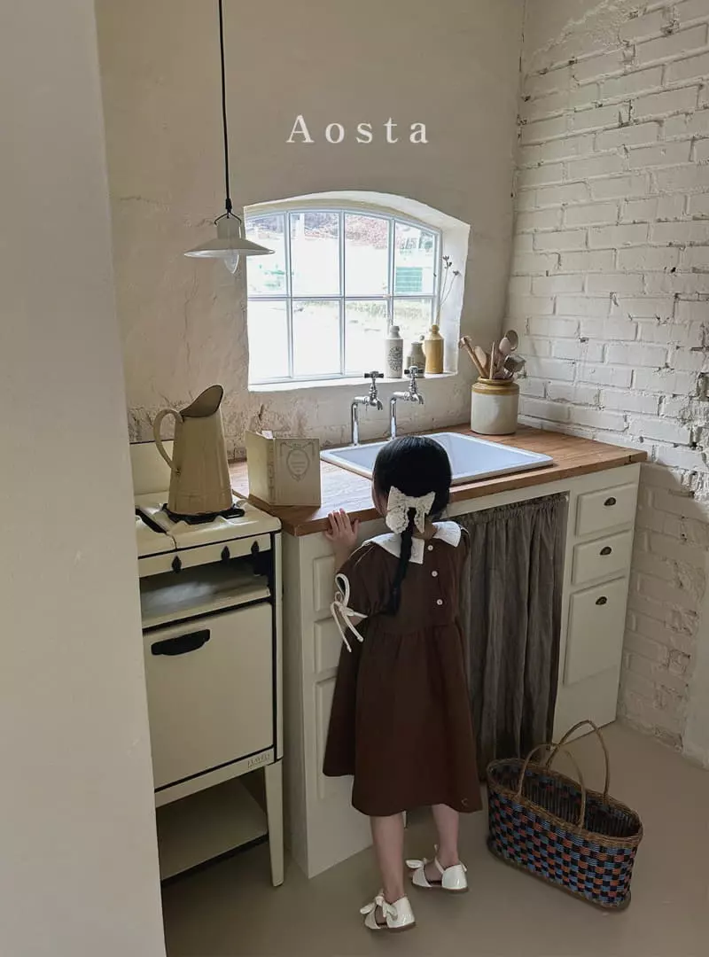 Aosta - Korean Children Fashion - #discoveringself - Summer One-piece - 4