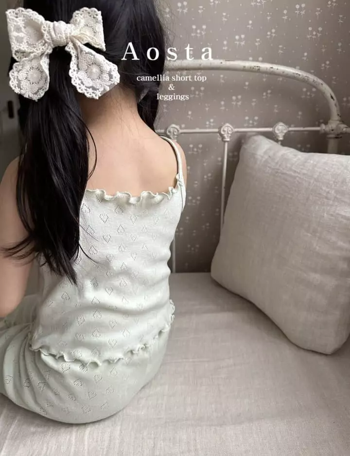Aosta - Korean Children Fashion - #kidzfashiontrend - Camellia Crop Tee - 11