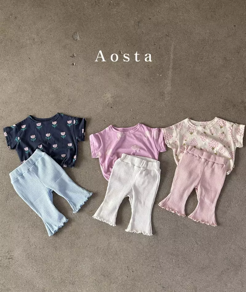 Aosta - Korean Children Fashion - #kidzfashiontrend - Free Tee - 2