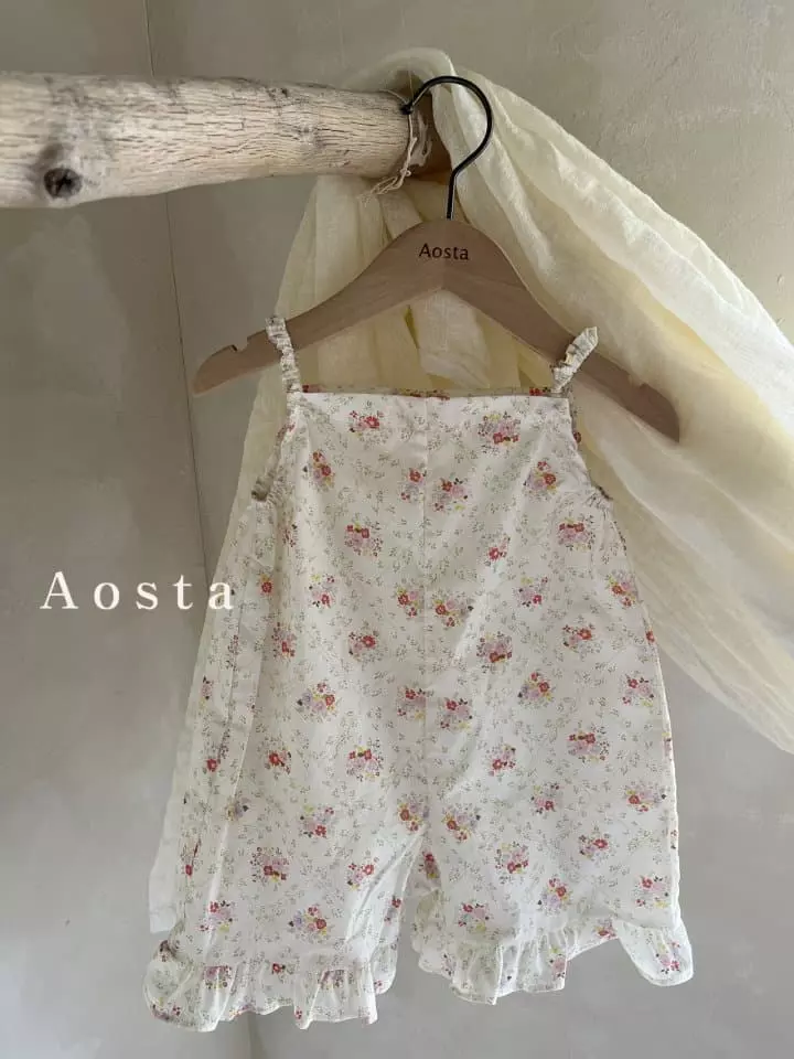 Aosta - Korean Children Fashion - #kidsstore - Jue Jue Overalls - 4