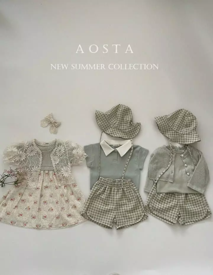 Aosta - Korean Children Fashion - #stylishchildhood - Dandy Collar Tee - 9