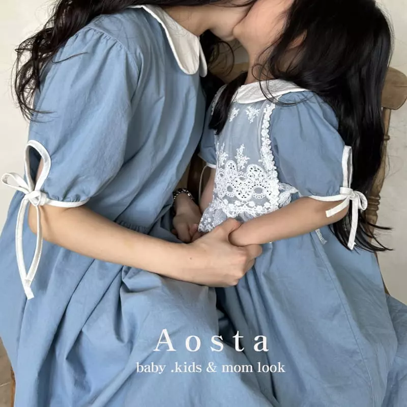Aosta - Korean Women Fashion - #pursuepretty - Summer One-piece Mom - 5