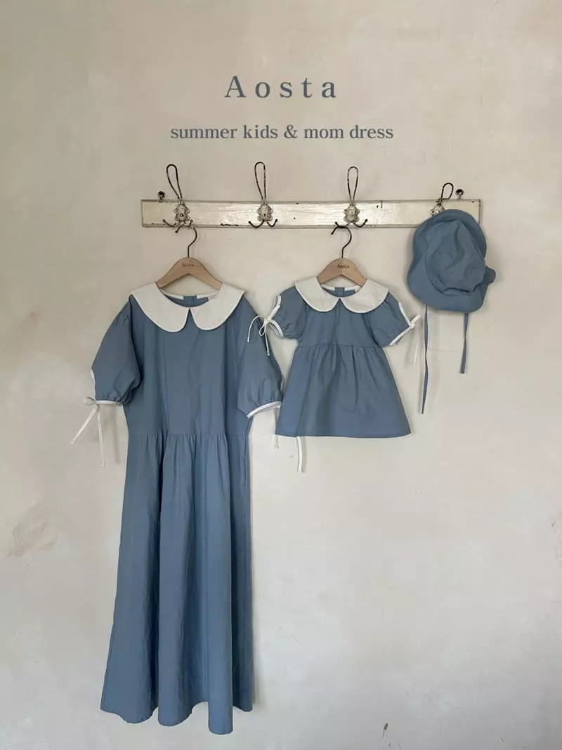 Aosta - Korean Women Fashion - #vintageinspired - Summer One-piece Mom - 3