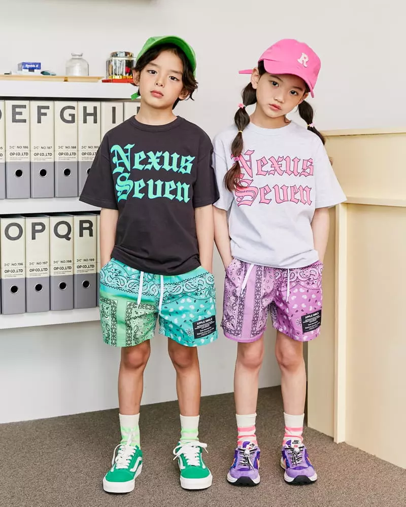 Apple Smile - Korean Children Fashion - #Kfashion4kids - Nexus Tee - 7